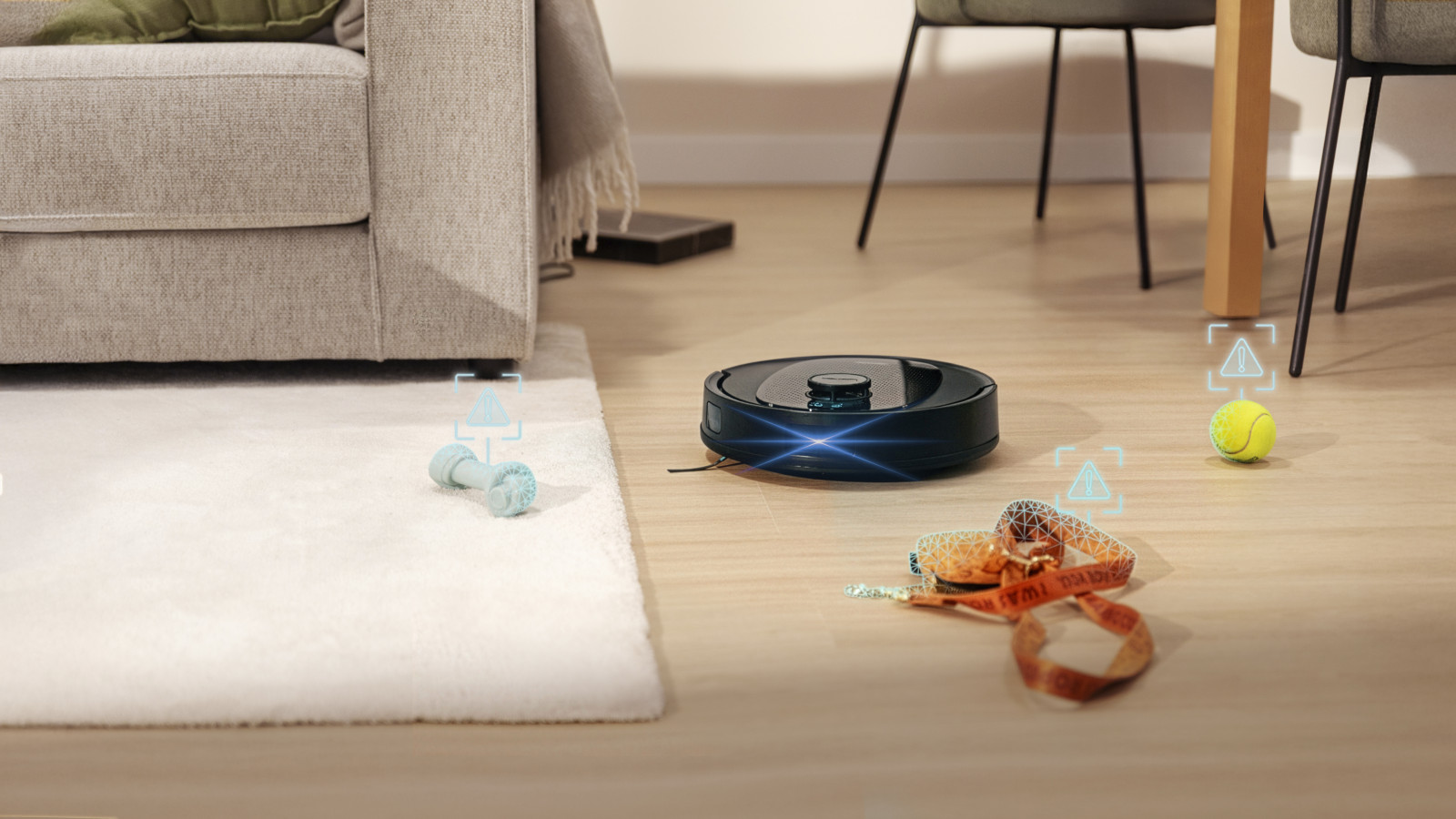 Limpieza potente y eficaz en cualquier superficie: Su motor de 13.000 Pa arrasa con la suciedad más difícil, incluso en alfombras altas, mientras su cepillo de silicona antienredos es ideal para hogares con mascotas.*
*La eficacia antienredos varía en función del tipo de pelo y su longitud.