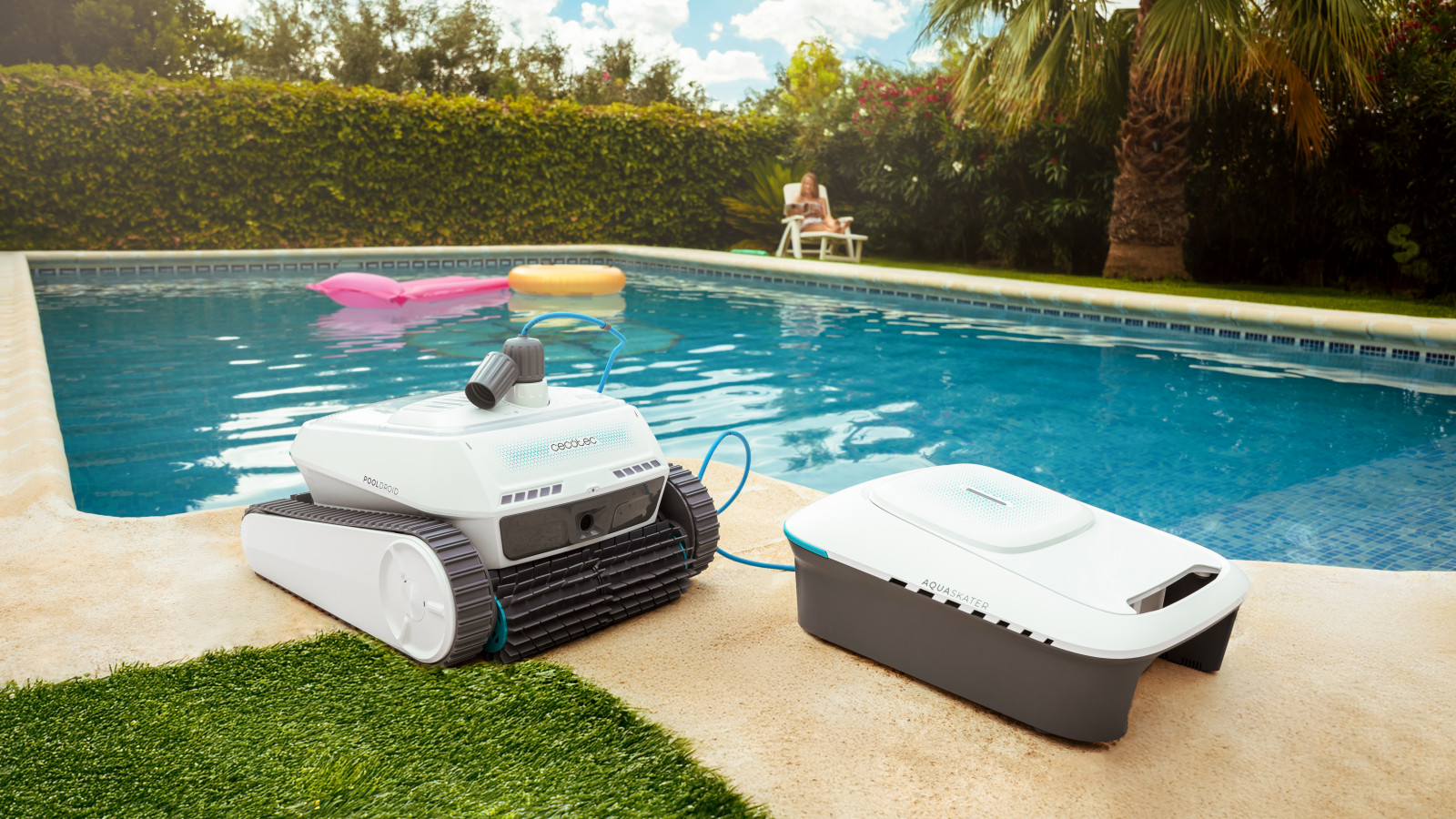 Limpia el fondo, paredes, línea de flotación y superficie. Robot limpiapiscinas todoterreno, que permite limpiar toda tu piscina con un solo clic. Con navegación ordenada. ScubaDriving Tech: permite al robot navegar de forma ordenada para completar la limpieza de toda la superficie de forma eficiente.