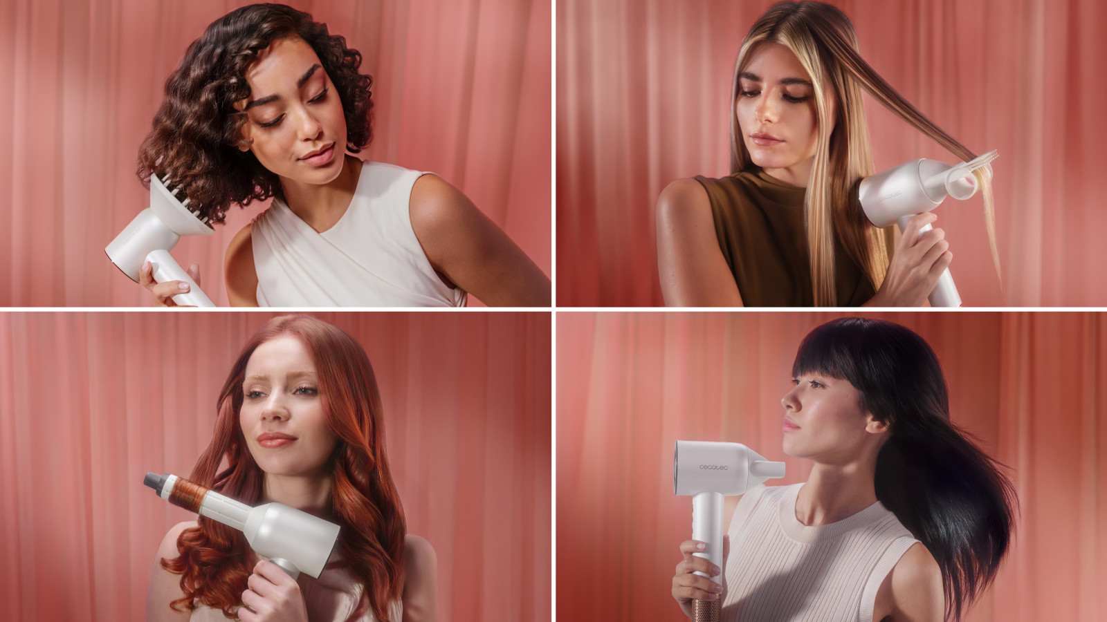 Descubre el DryGlam, el secador de pelo con tecnología de plasma avanzada que elimina la electricidad estática del cabello combinando iones positivos y negativos. Consigue un cabello más suave y brillante en cada uso, despidiéndote del molesto frizz. Su potente motor de 1600W y 110000 rpm garantiza un rendimiento excepcional, asegurándote un secado rápido y eficiente.