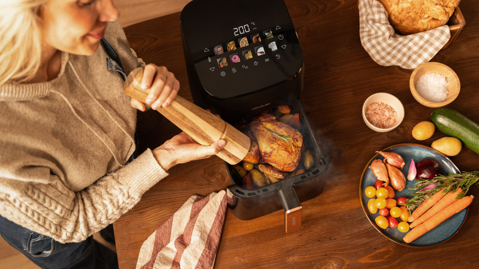 Prepara grandes recetas.