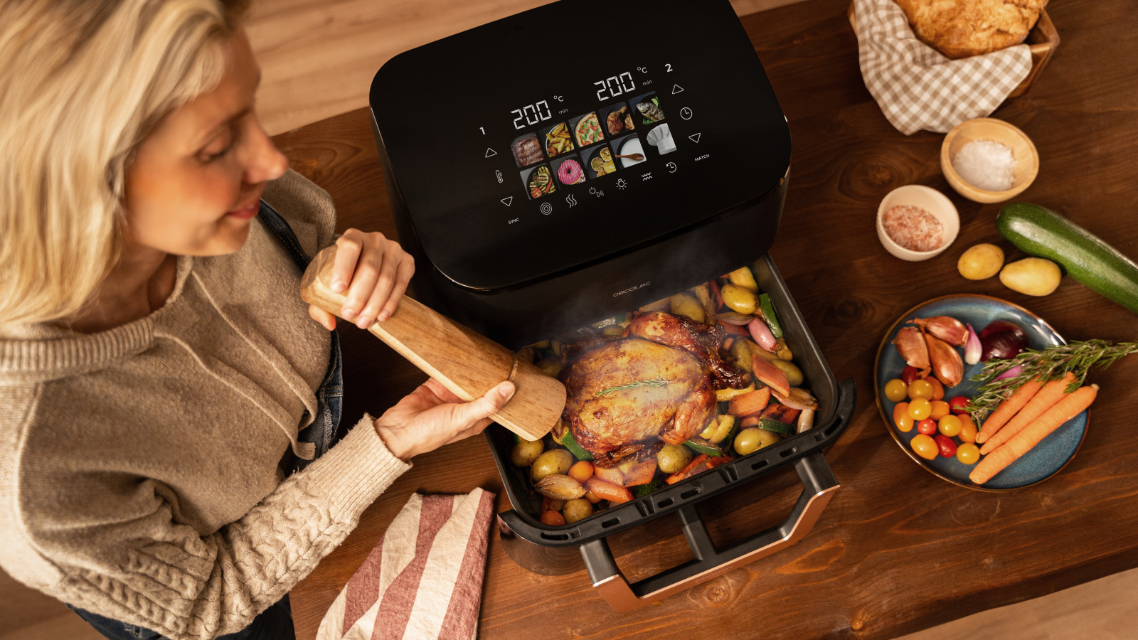 Marca tus carnes con la placa Grillin Style y consigue el punto perfecto en tus cortes de carne favoritos.