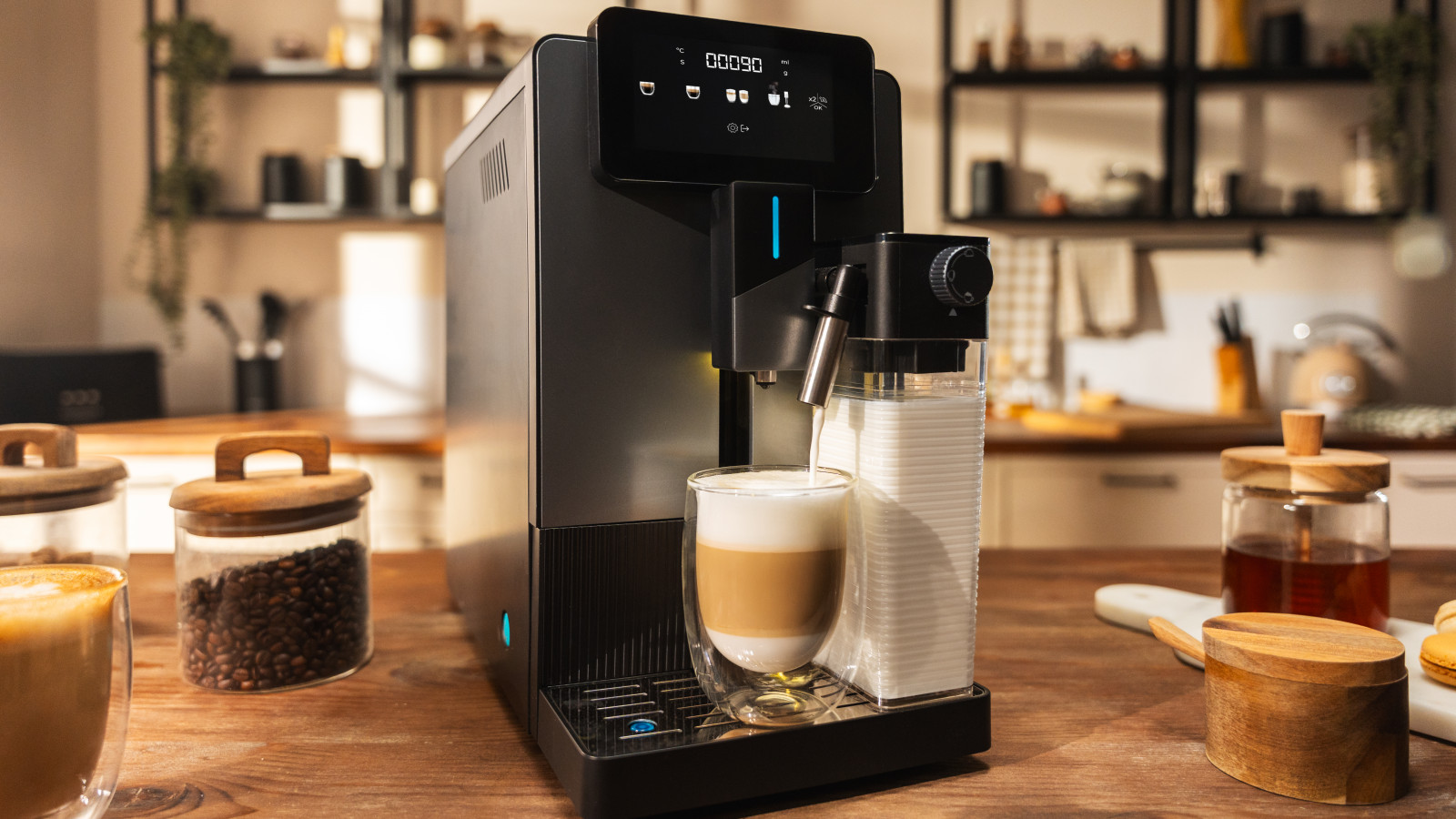 Sistema de rápido calentamiento por Thermoblock que garantiza un café perfecto en tan solo unos segundos.