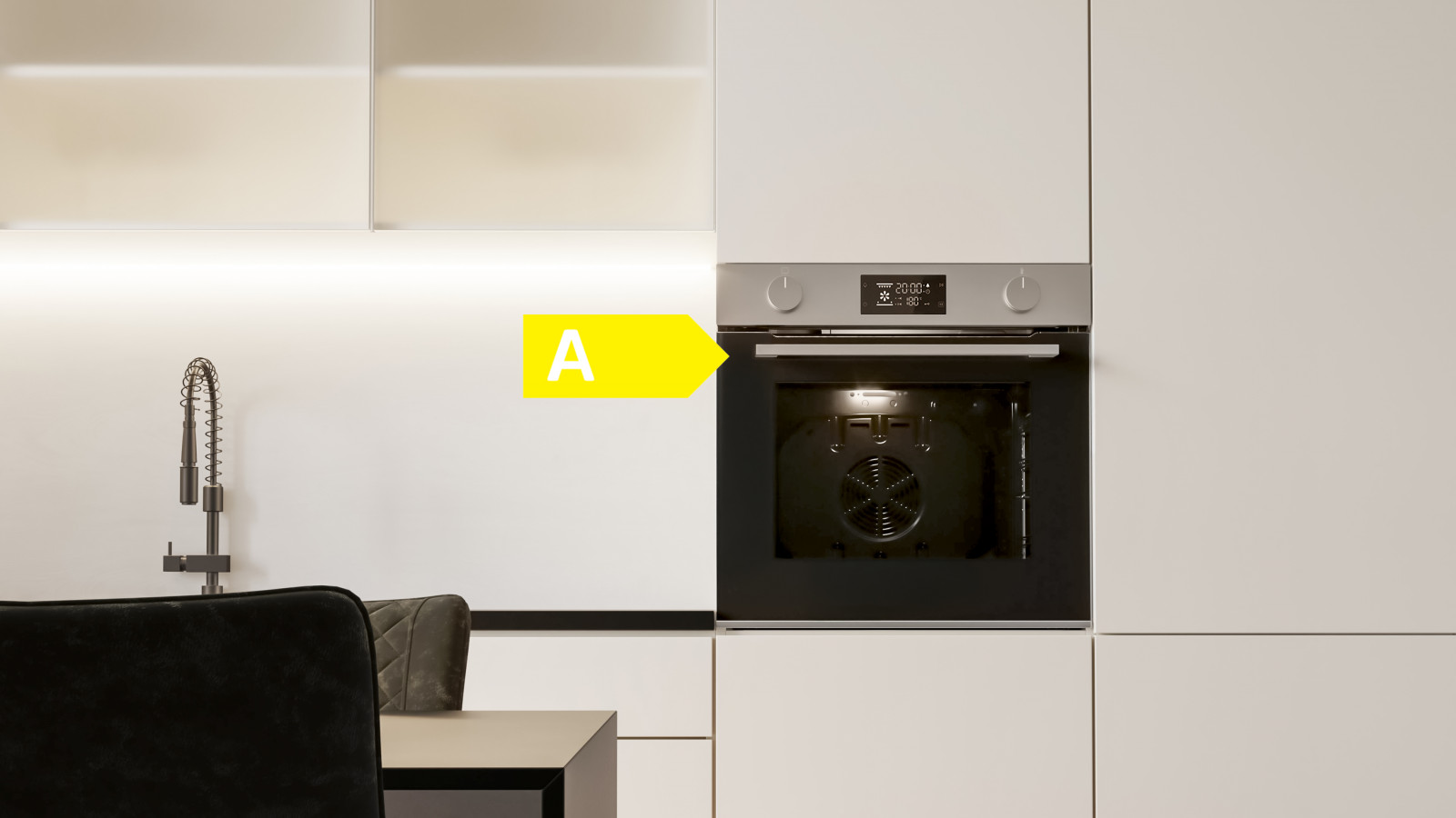 Cooling Fan: sistema de ventilación de aire para una óptima refrigeración del horno durante y después del cocinado.