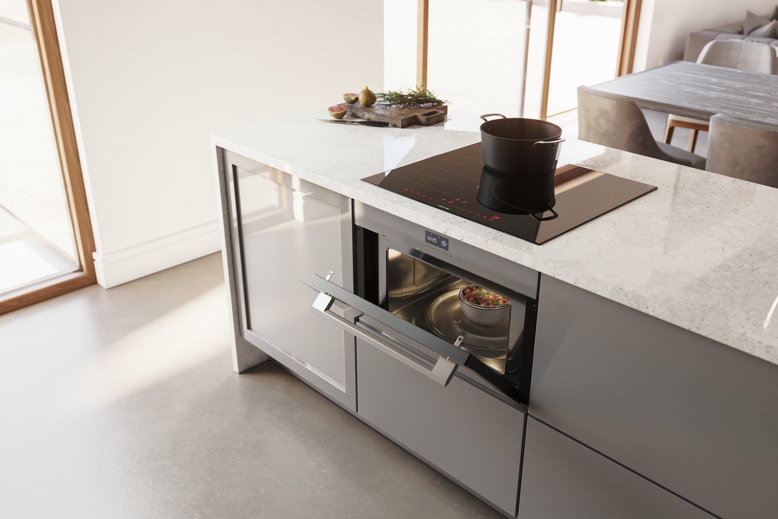 Modo Grill. Cocina, dora o gratina con su resistencia superior y consigue cocciones homogéneas y resultados crujientes. Modo Defrost. Descongela rápidamente todos tus alimentos para cocinar al instante, ahorrando tiempo y ganando calidad de vida.