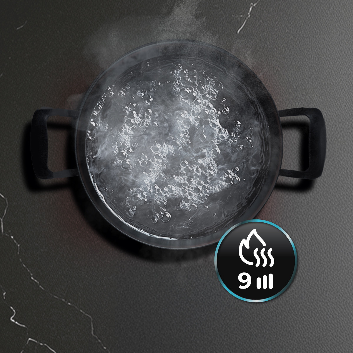 Recomendaciones para un Uso Óptimo. Para maximizar el rendimiento de tu placa, recomendamos utilizar una encimera que soporte más de 400ºC, como porcelánica o granito, de 12 a 15 mm de espesor.