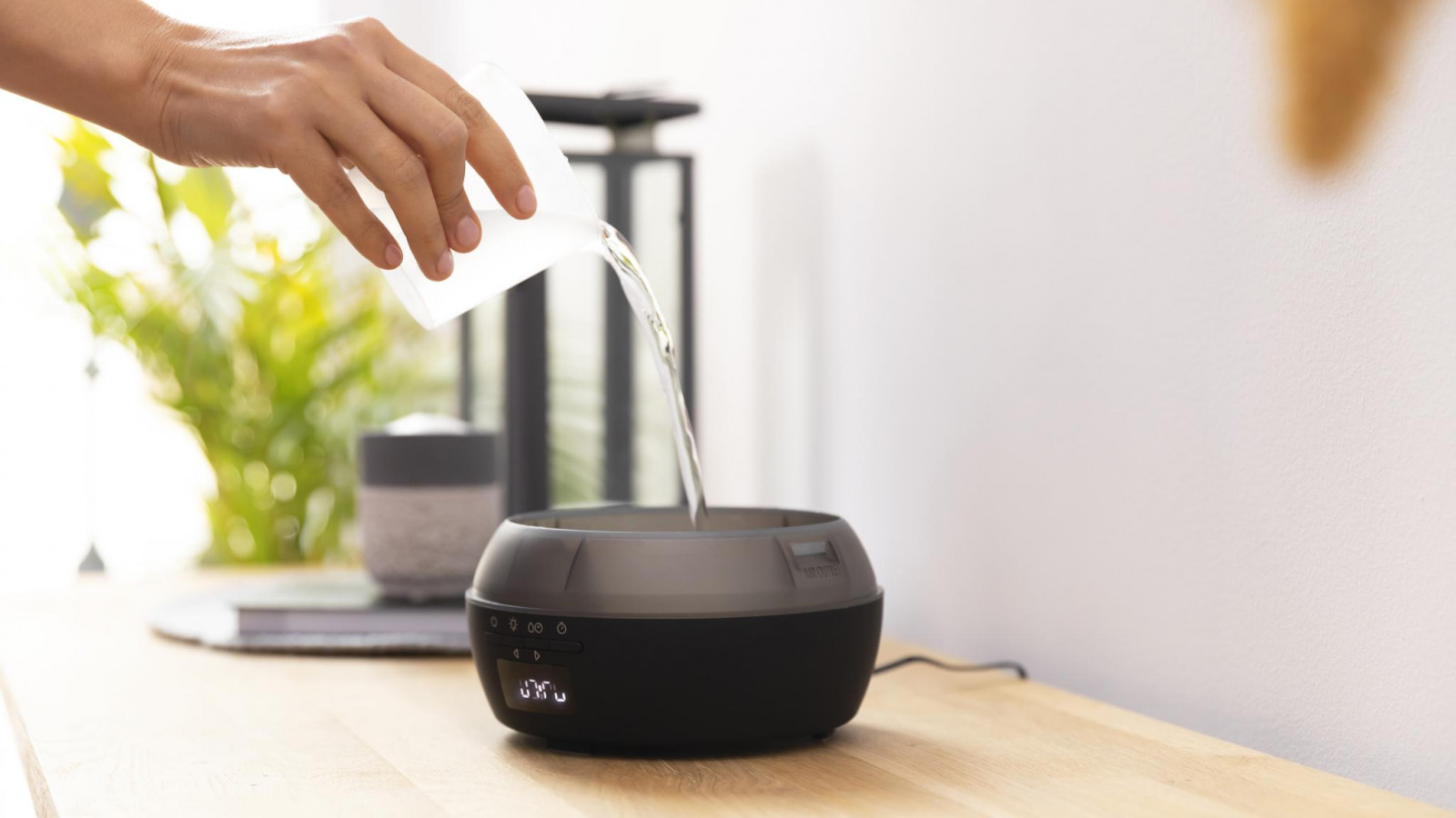 Difusor de aromas con una gran capacidad de 500 ml que permite su uso de manera prolongada sin tener que rellenar el depósito.
