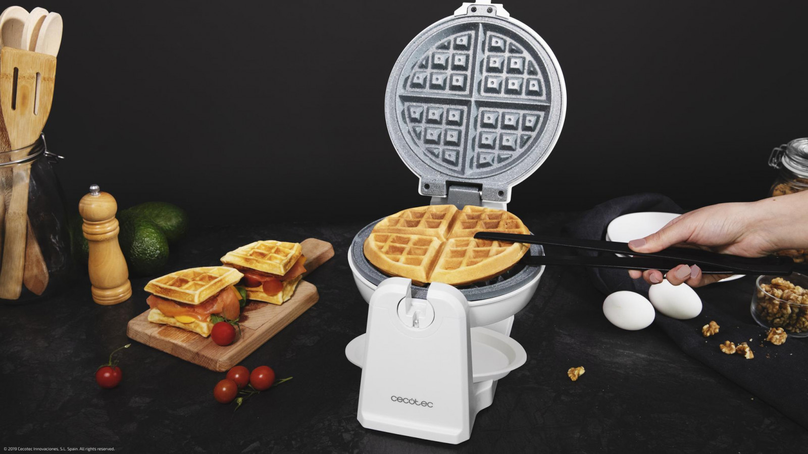 Sphere: el sistema giratorio permite un reparto uniforme de la masa y un cocinado perfecto