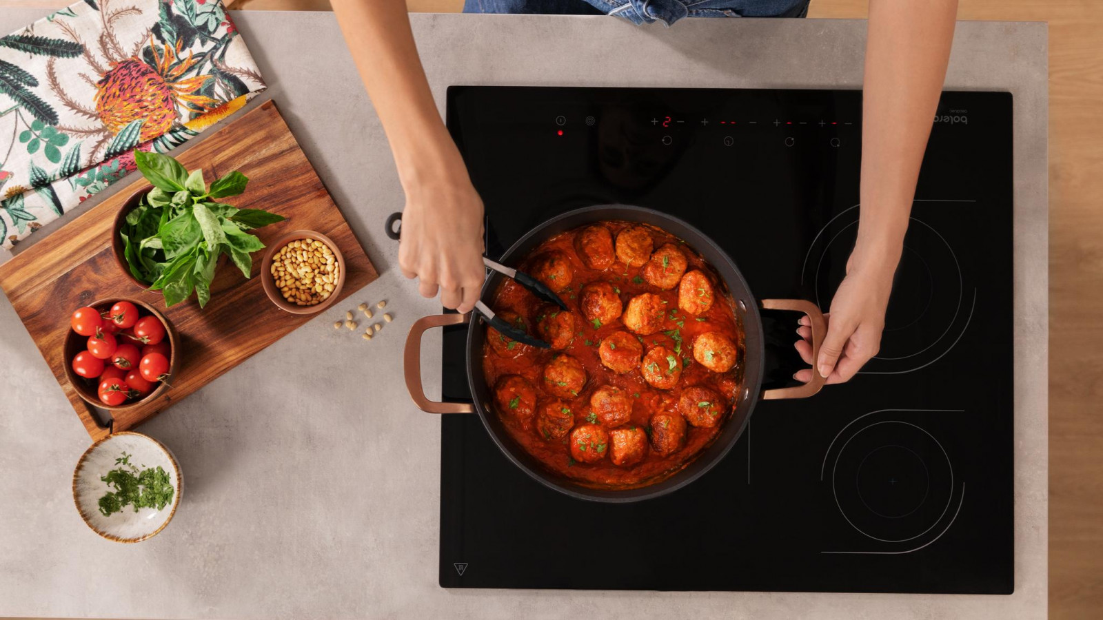 Revestimiento antiadherente Platinum Plus Teflon® Nonstick Coating, 100 % libre de PFOA.