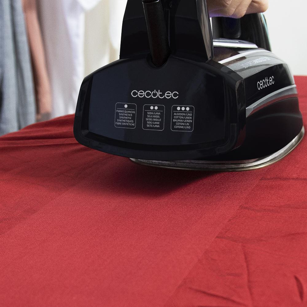 Smart AutoOFF: sistema de seguridad que apaga la plancha automáticamente cuando está quieta durante 30 segundos en horizontal y 8 minutos en vertical.
