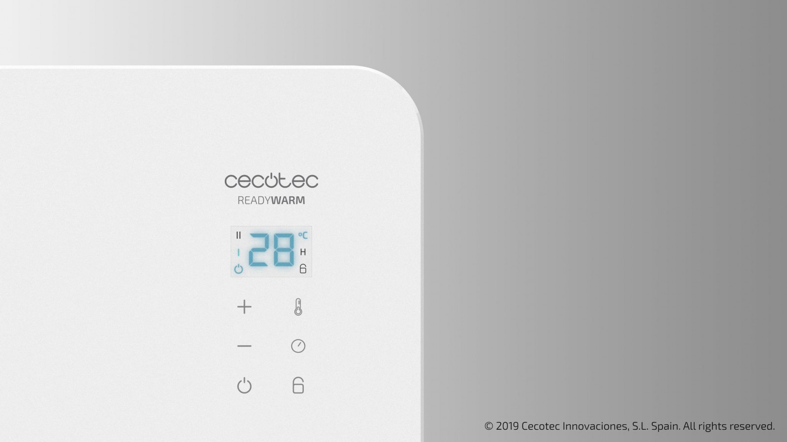 Posee una tecnología smartcontrol que cuenta con una pantalla led y un panel táctil para su control; sistema de bloqueo para niños; para seleccionar este modo o desactivarlo se debe mantener el botón apretado durante 3 segundos; ligero peso de 7,4 kg; indicador luminoso de encendido