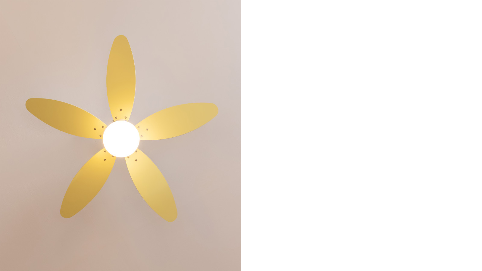 Sistema formado por 5 aspas reversibles totalmente innovadoras y aerodinámicas, diseñadas para maximizar el flujo de aire y garantizar un caudal constante de aire fresco.