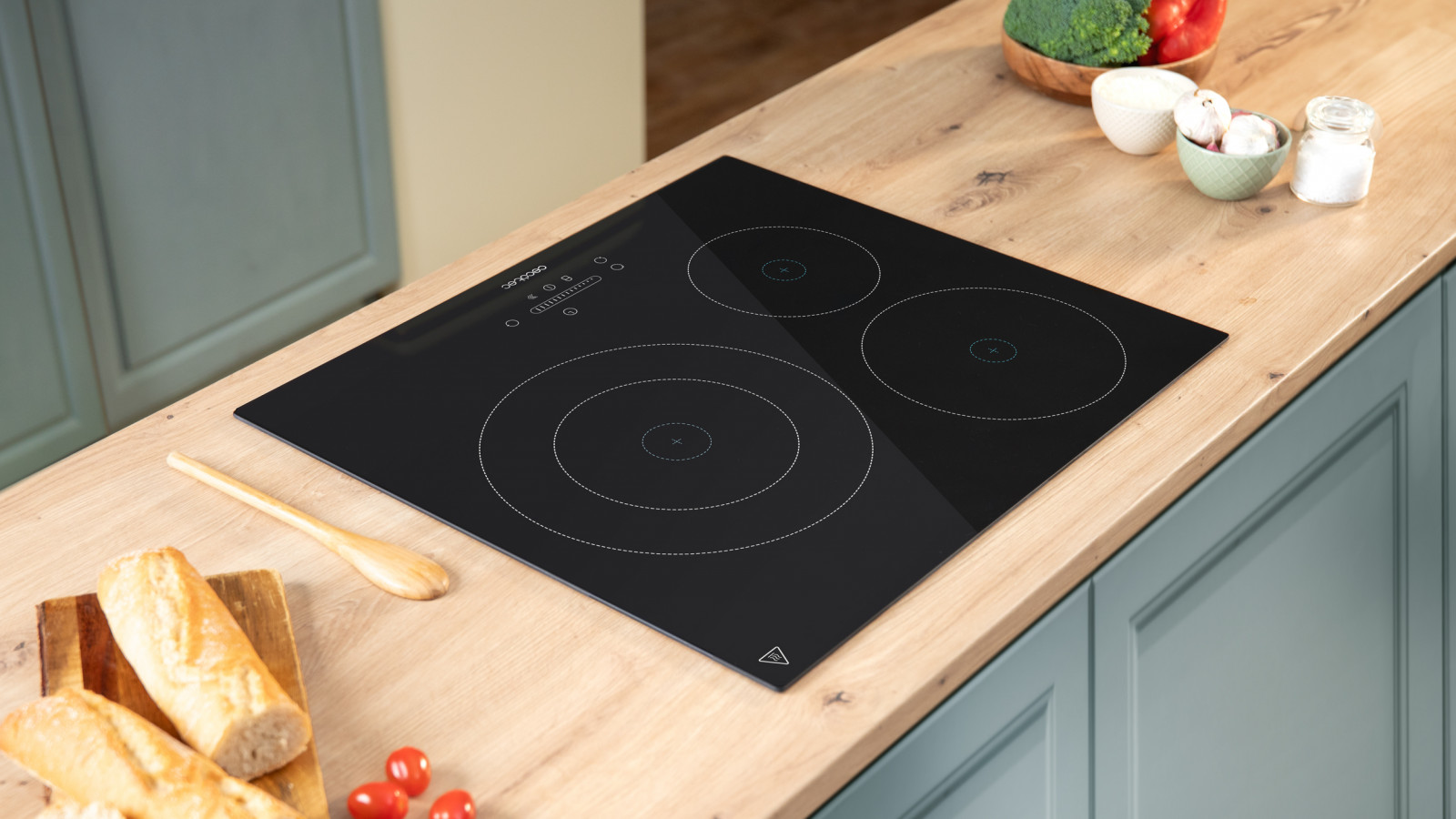 Cocina varias recetas a la vez sin preocuparte porque se te pase la comida gracias al sistema de temporizador individualizado que te liberará de calcular el tiempo de cada fuego.