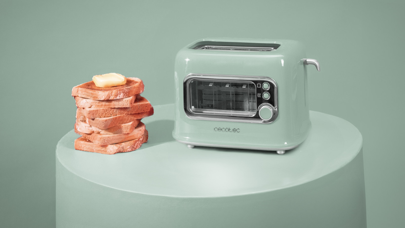 700 W de potencia: saborea el mejor pan tostado de manera rápida y eficiente. Potencia regulable: elige entre las 5 posiciones de tostado para un resultado al gusto.