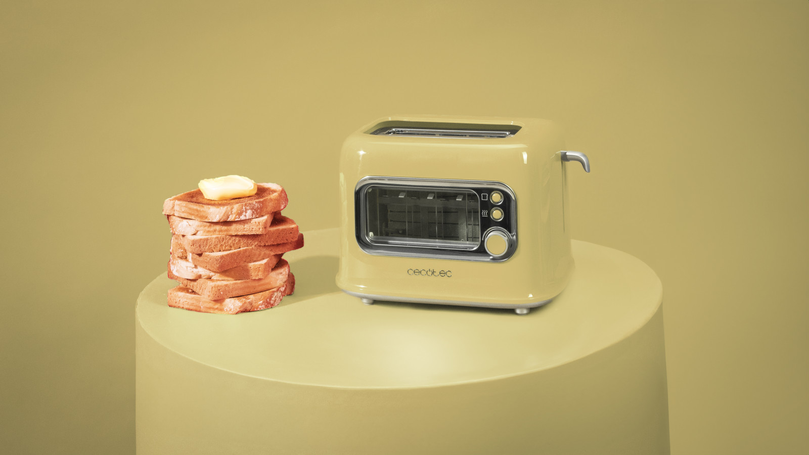 700 W de potencia: saborea el mejor pan tostado de manera rápida y eficiente. Potencia regulable: elige entre las 5 posiciones de tostado para un resultado al gusto.