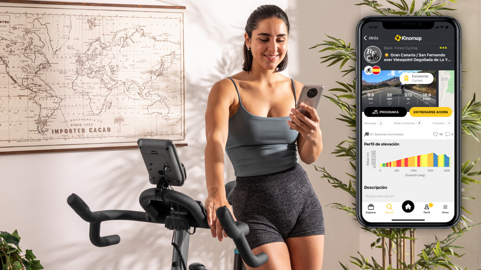 Mira su display: incluye pantalla LCD con soporte para dispositivos, que muestra la velocidad, el tiempo, la distancia, las calorías, el odómetro, las pulsaciones y la función Scan.