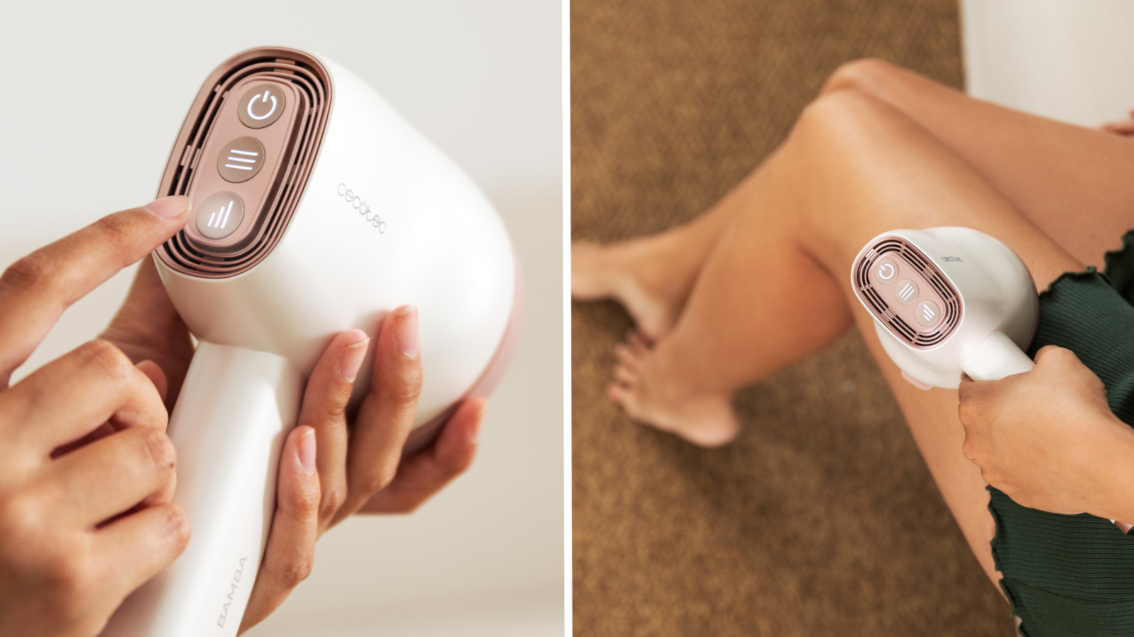 Nuestro SkinCare Push Up se apaga a los 15 minutos de uso para avisarte de que es el máximo tiempo que puedes dedicarle a una zona