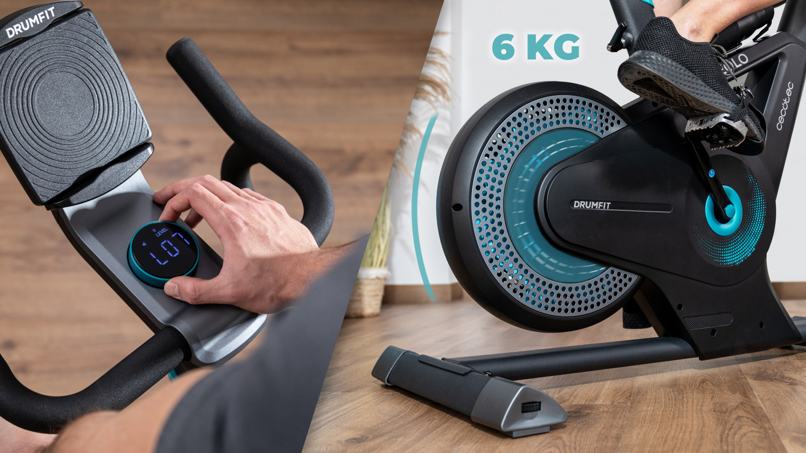 Manillar ergonómico: deportivo y antideslizante para sacar el máximo rendimiento y mayor comodidad en tu entrenamiento.