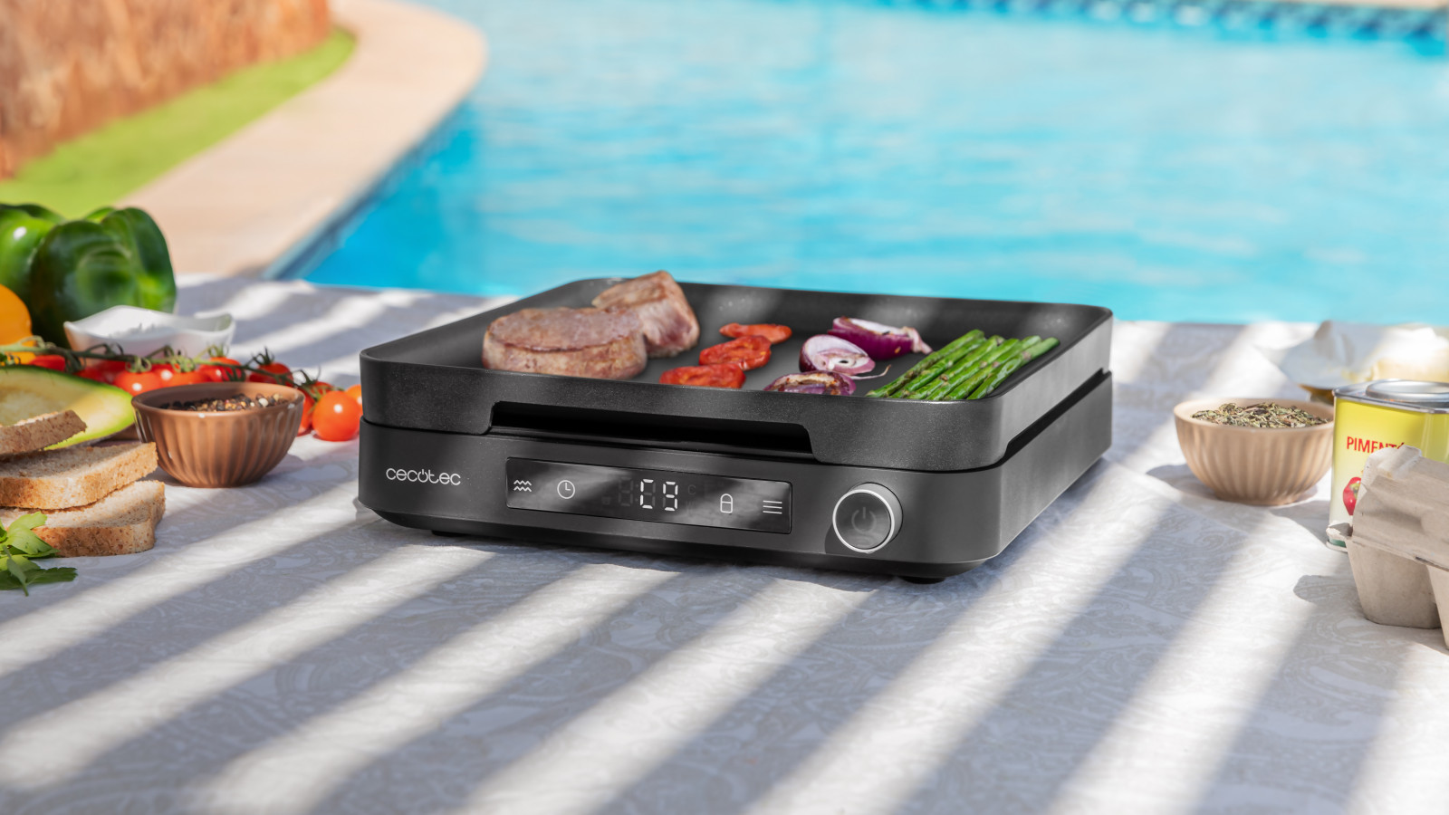 Control táctil: la placa de inducción dispone de control táctil y de un diseño elegante y sencillo. Cocina rápida y sencilla: sus 2000 W de potencia permiten cocinar de una forma más rápida y sencilla, pudiendo elegir entre 10 niveles de potencia, gastando mucha menos energía.