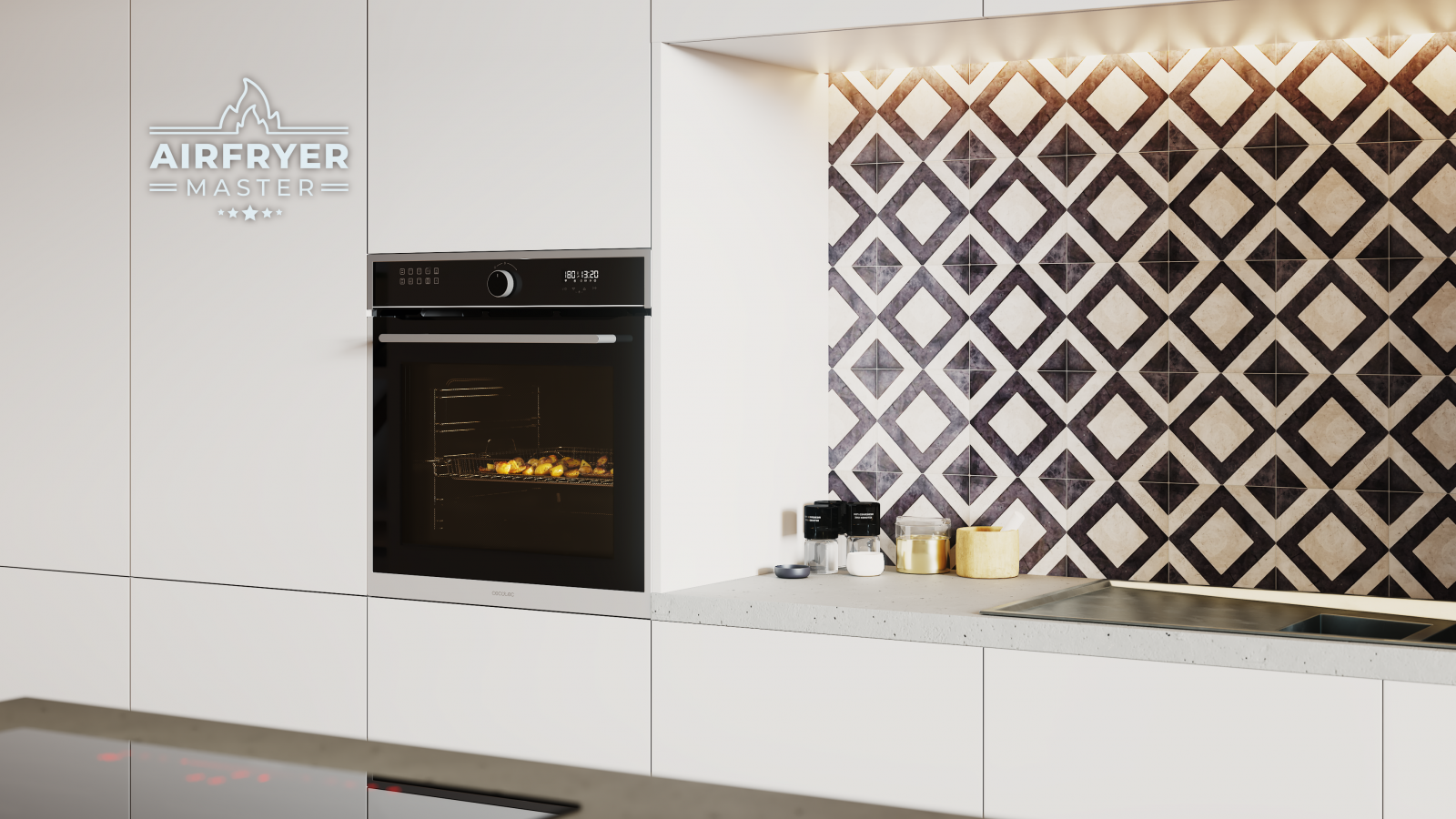 Gran capacidad de 81 L: cocina para toda la familia con su gran capacidad y 5 posiciones de bandejas. Hasta un 25% más de espacio interior. 11 funciones: Convección, Maxi Grill, Fast cooking, Steam Asisst Cooking , Steam EasyClean, Fan Grill, Multicooking, Airfry Master, Pizza Master, 3D Cooking y Defrost.