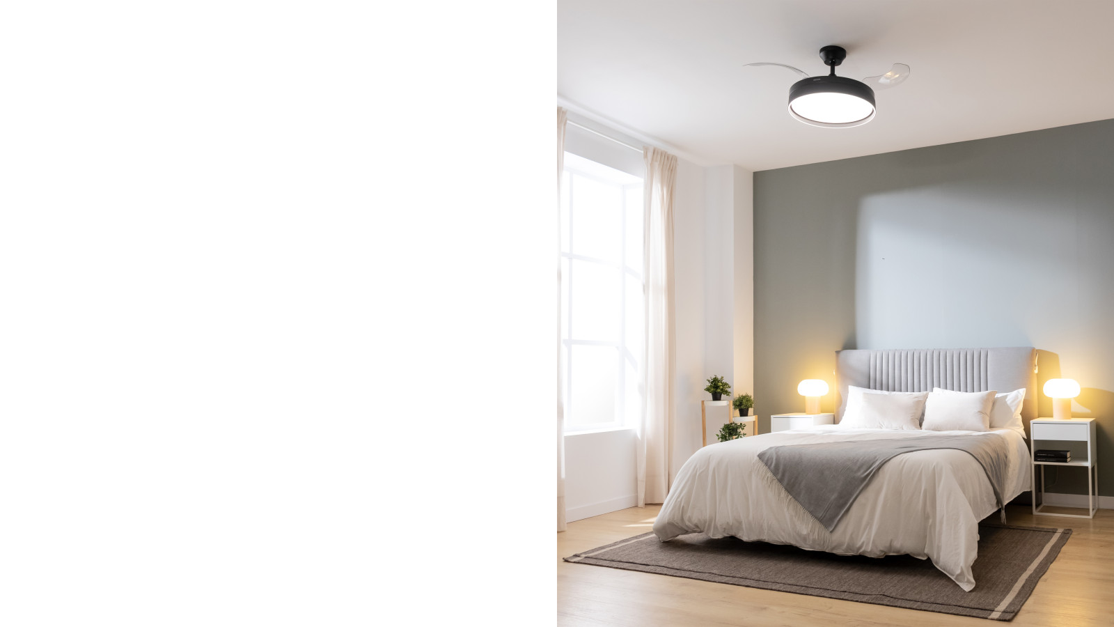 Ideal para estancias de hasta 25 m².