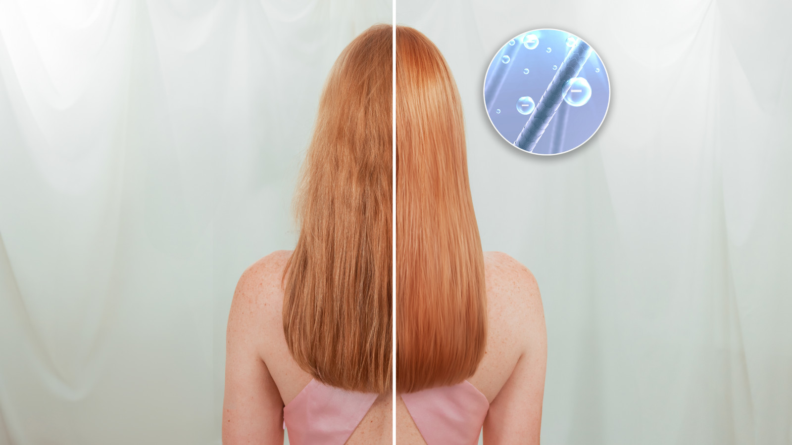 Función de Plasma: Cuenta con iones negativos que neutralizan los iones positivos que se encuentran de forma natural en el cabello y hacen que la cutícula se cierre, sellando la humedad en el tallo del pelo y eliminando completamente la electricidad estática de tu pelo.