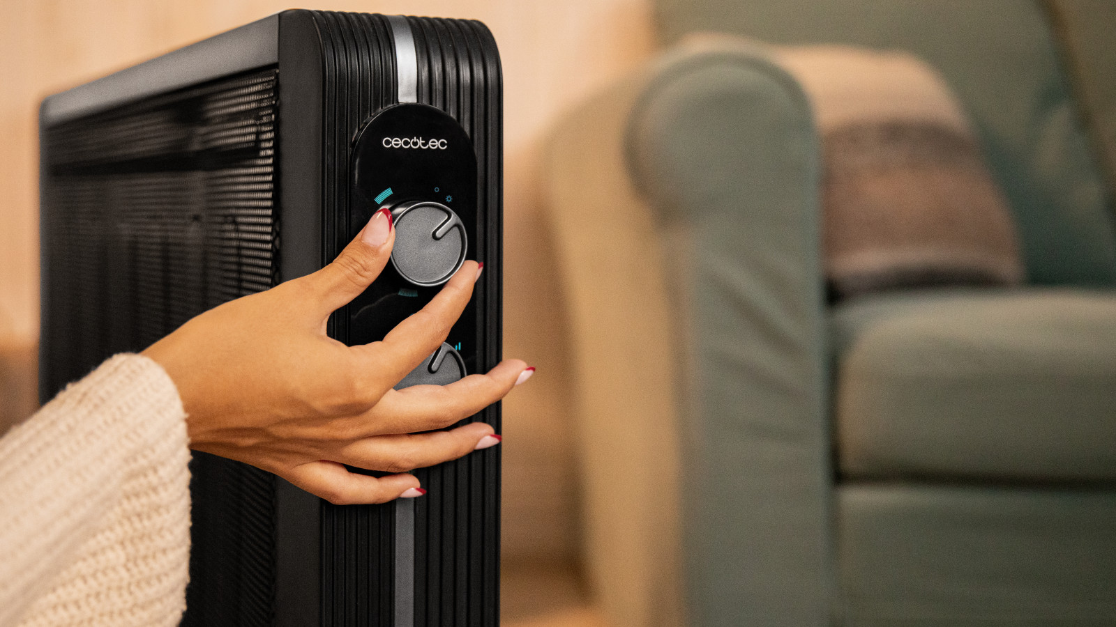 Combinación de calor radiante y por convección, además de rápido calentamiento en menos de 1 minuto.