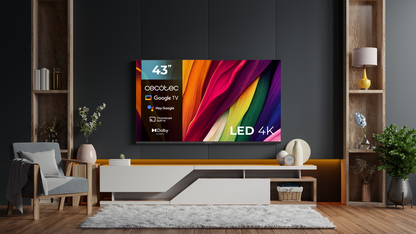 Resolución 4K UHD: vive una experiencia de usuario única con una resolución óptima.