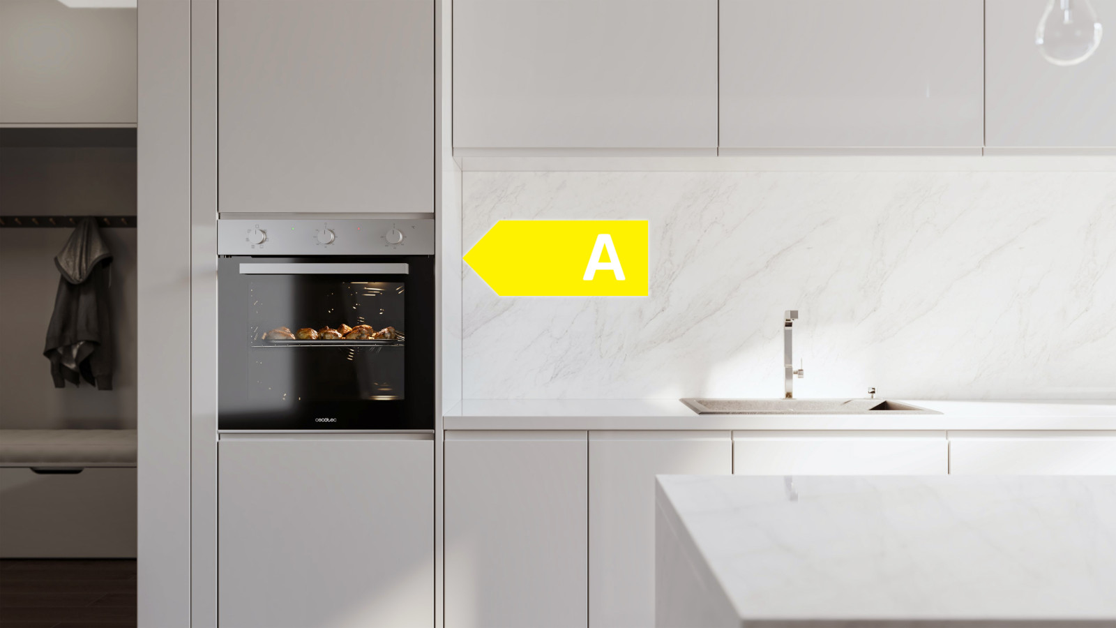 Cooling Fan: sistema de ventilación de aire para una óptima refrigeración del horno durante y después del cocinado.